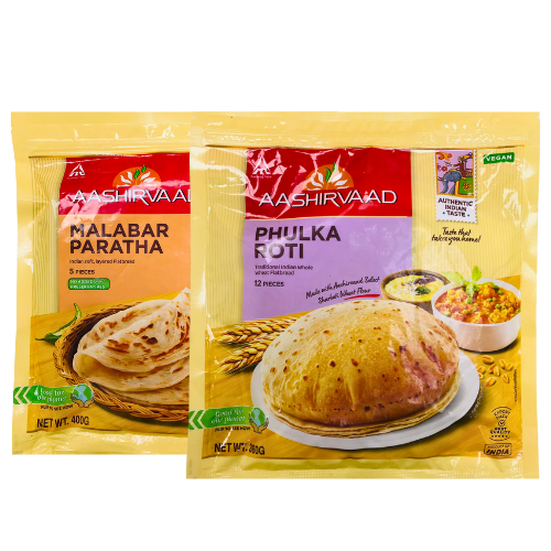 Heat and Serve Indian Breads Pack