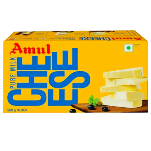 Amul Processed Cheese 500g Cheese Block