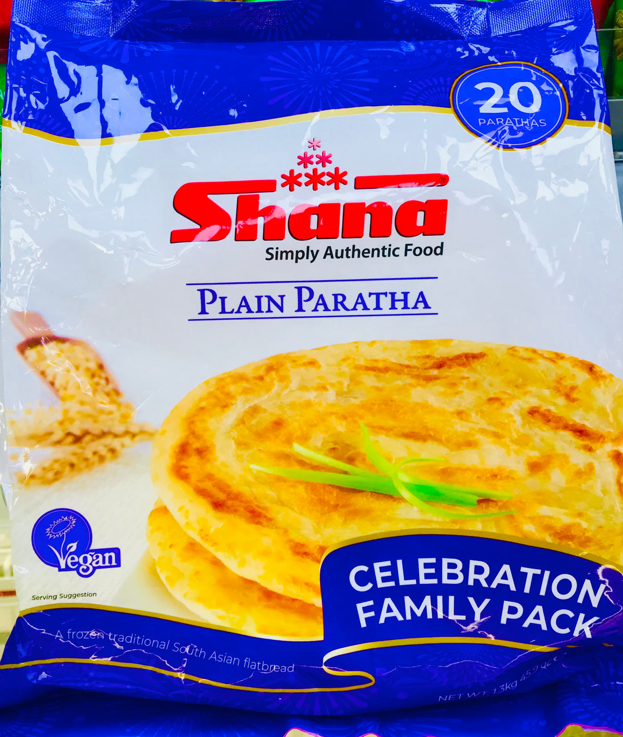 Shana Frozen Original (Plain) Paratha