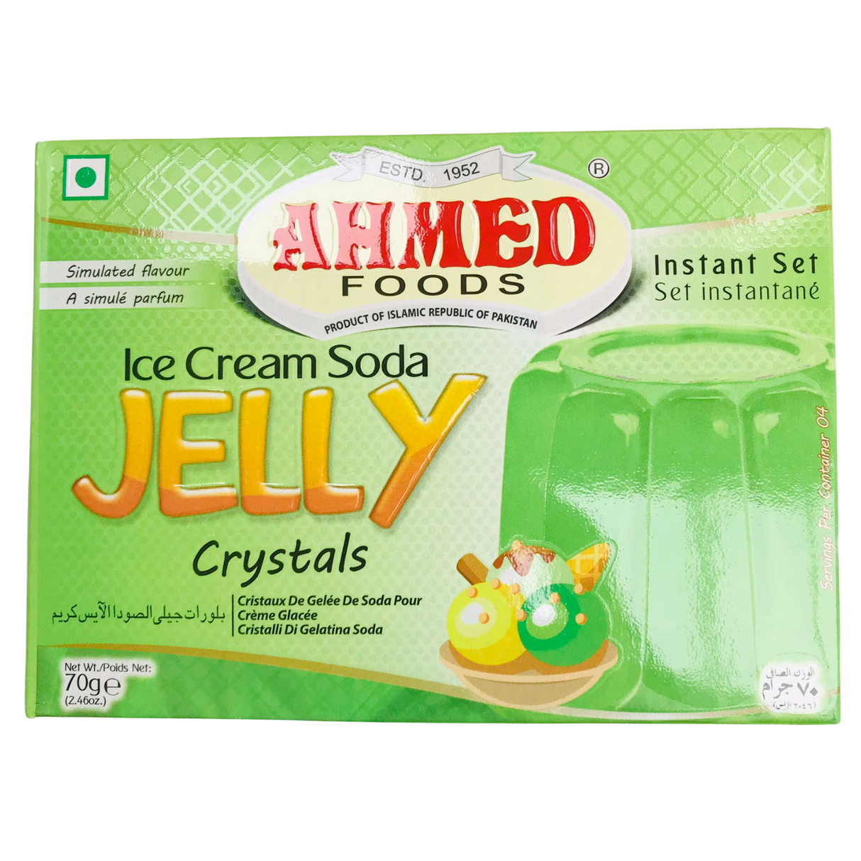 Ahmed Foods Icecream Soda Flavour Jelly
