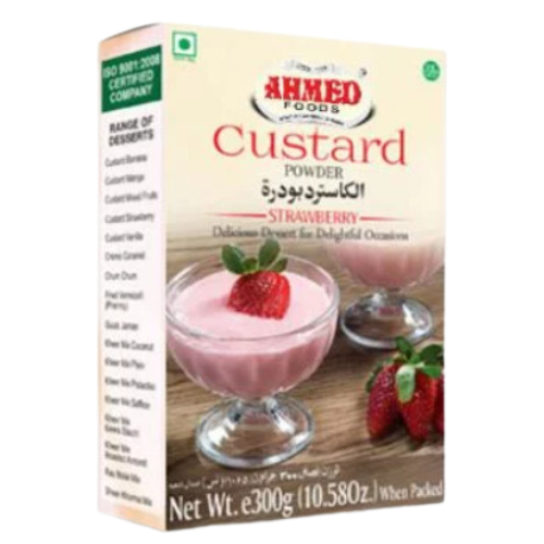 Ahmed Foods Strawberry Custard Powder