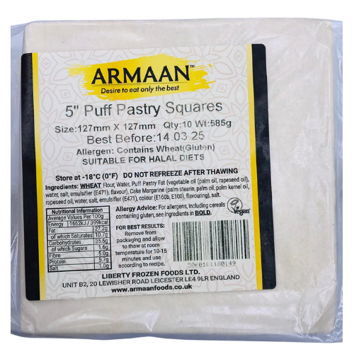 Armaan Frozen 5" Puff Pastry