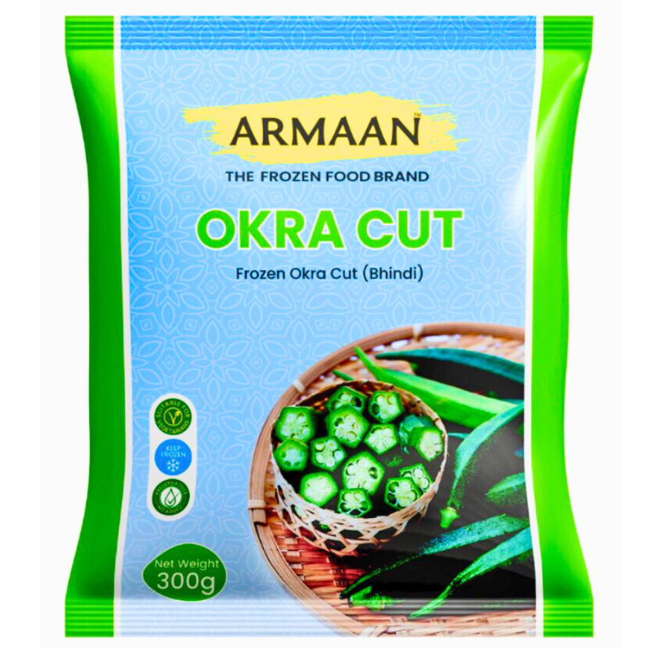 Armaan Frozen Sliced Okra Rings