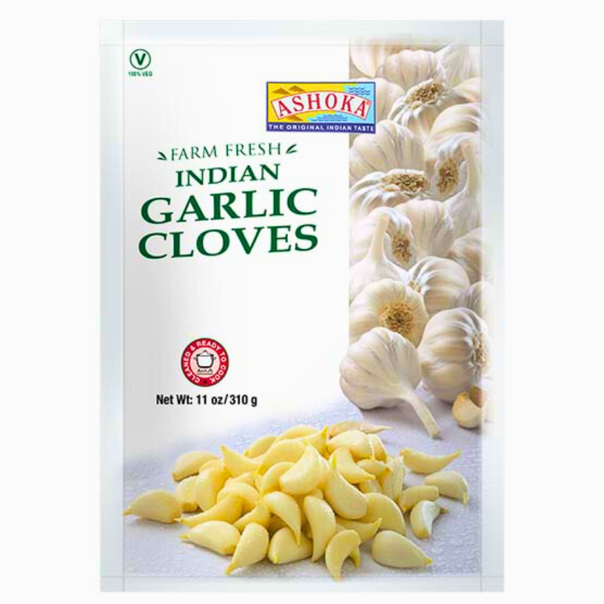 Ashoka Frozen Indian Garlic Cloves