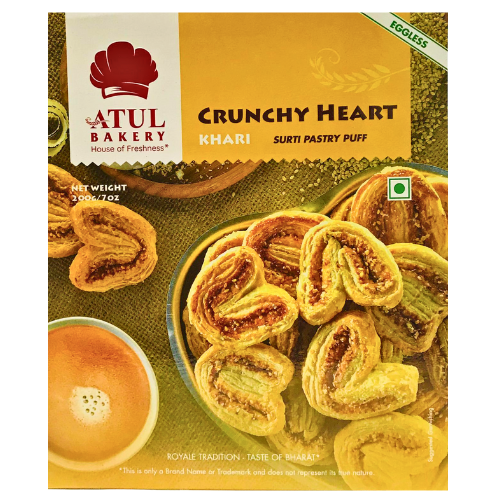 Atul Bakery Crunchy Heart Khari