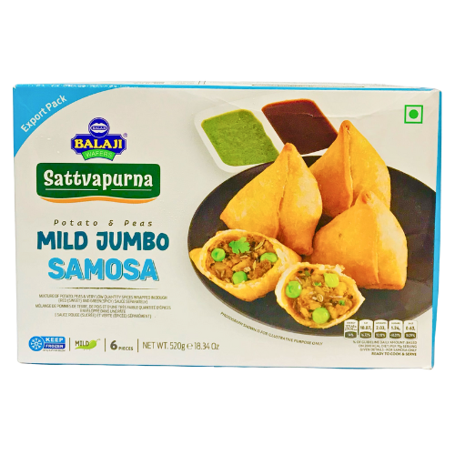 Balaji Frozen Mild Jumbo Samosa