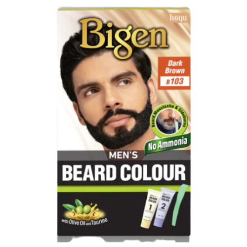 Bigen Dark Brown B103 Beard Colour Variety Foods UK bigen-dark-brown-b103-beard-colour-variety-foods-uk