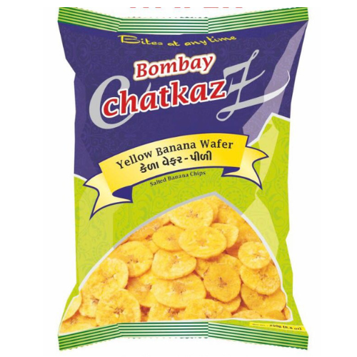 Bombay Chatkaz Yellow Banana Wafer