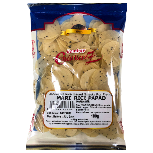 Bombay Chatkaz Mari Rice Papad