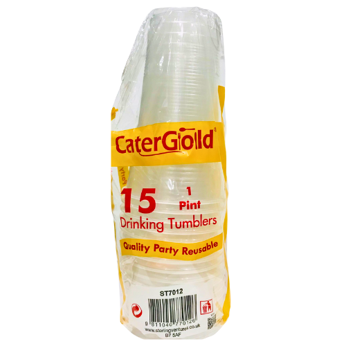 Cater Gold 1 Pint Drinking Tumbler