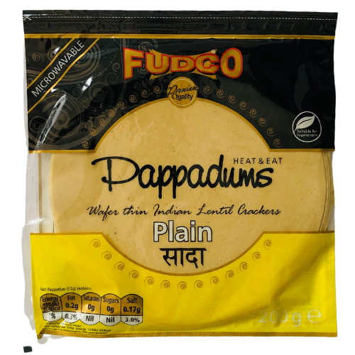 Fudco Urad Plain Papad