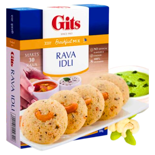 Gits Idli Rava Instant Mix 500g
