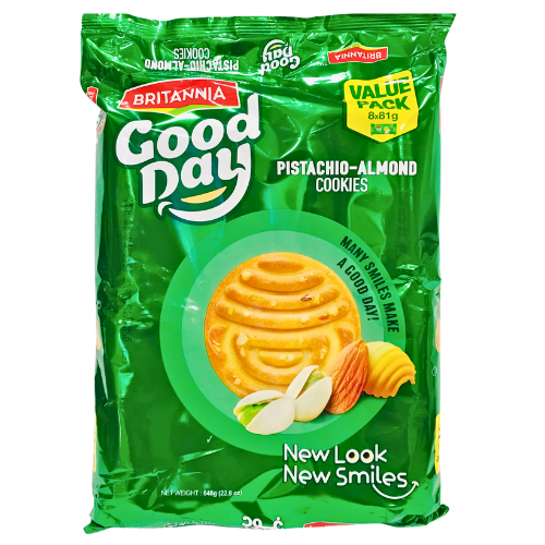 Good Day Pistachio Almond Cookies
