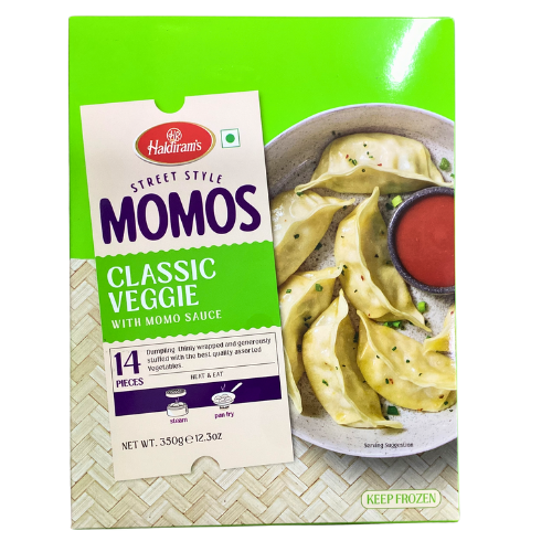 Haldirams Frozen Classic Veggie Momos
