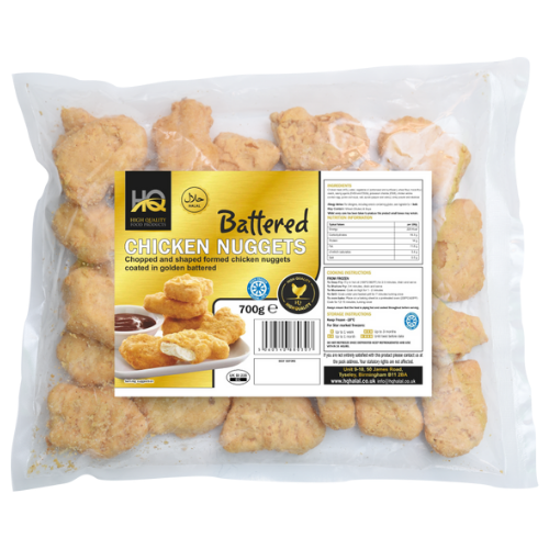 HQ Frozen Battered Chicken Nuggets