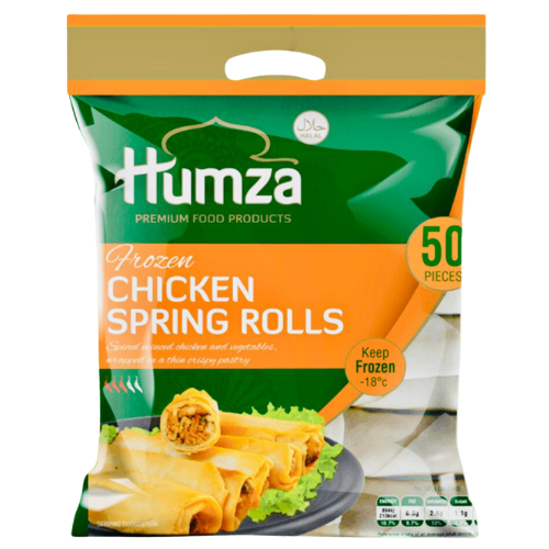 Humza Frozen Chicken Spring Rolls