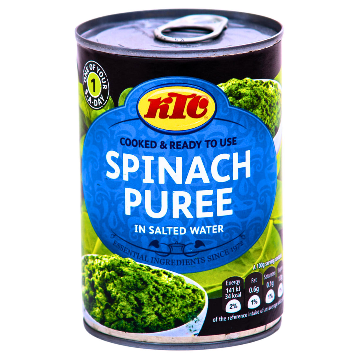 KTC Canned Spinach Puree