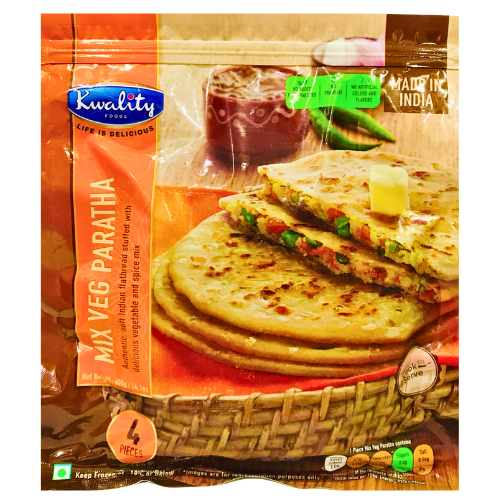 Kwality Frozen Mix Veg Paratha