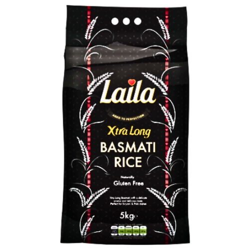 Laila Extra Long Basmati Rice Variety Foods UK