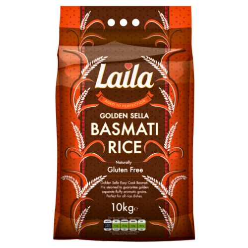 Laila Golden Sella Basmati Rice 10kg