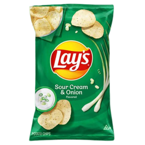 Lays Cream & Onion Flavour Potato Chips