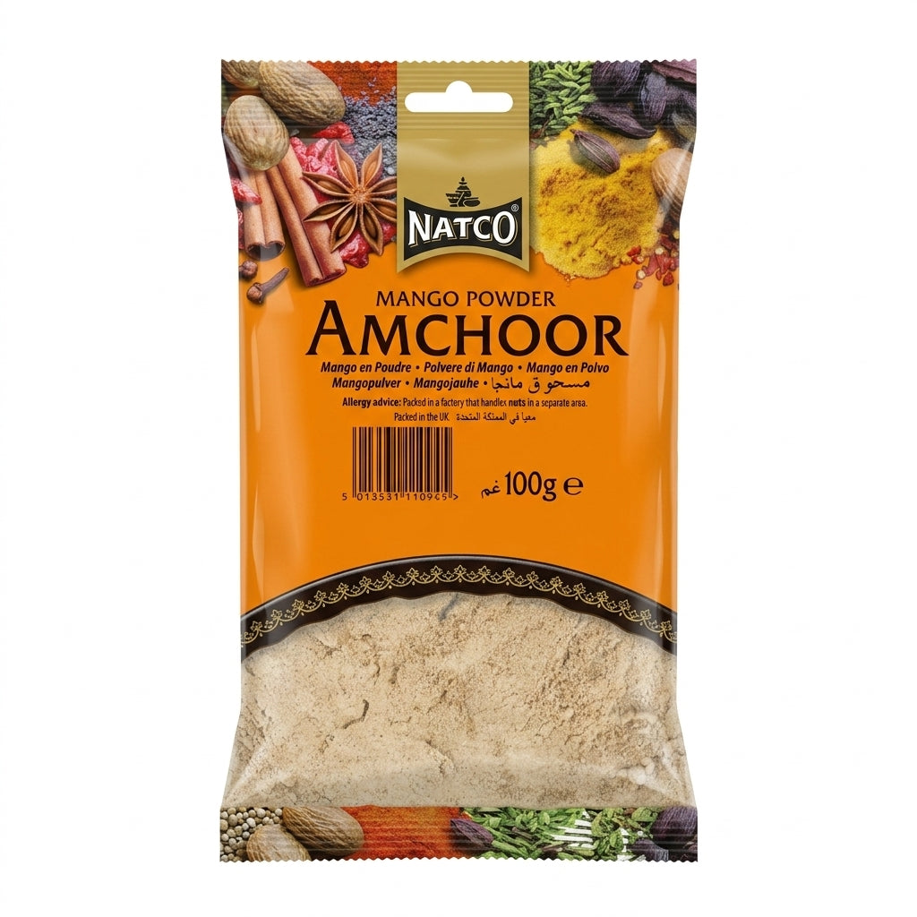 Natco Amchoor Powder by Natco Ground Spices — front view showing product label and branding, studio product photo on white background