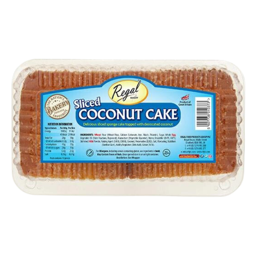 Regal Coconut Cake Slices