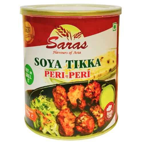 Saras Canned Peri Peri Soya Tikka