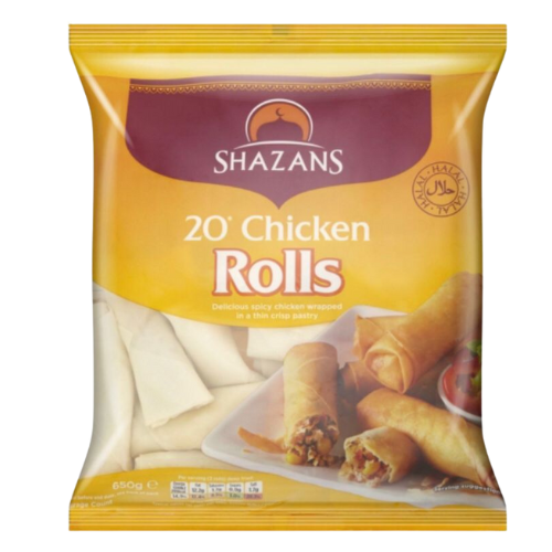 Shazans Frozen Chicken Rolls