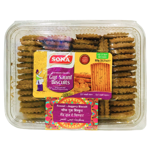 Sona Gur Sauf Biscuits
