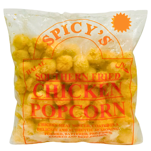 Spicy Frozen Halal Chicken Popcorn