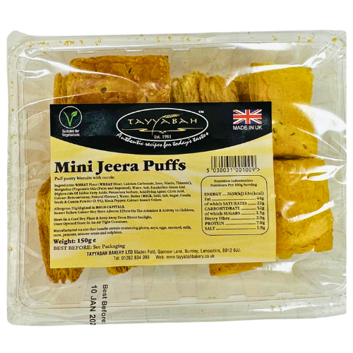 Tayyabah Mini Jeera Puffs