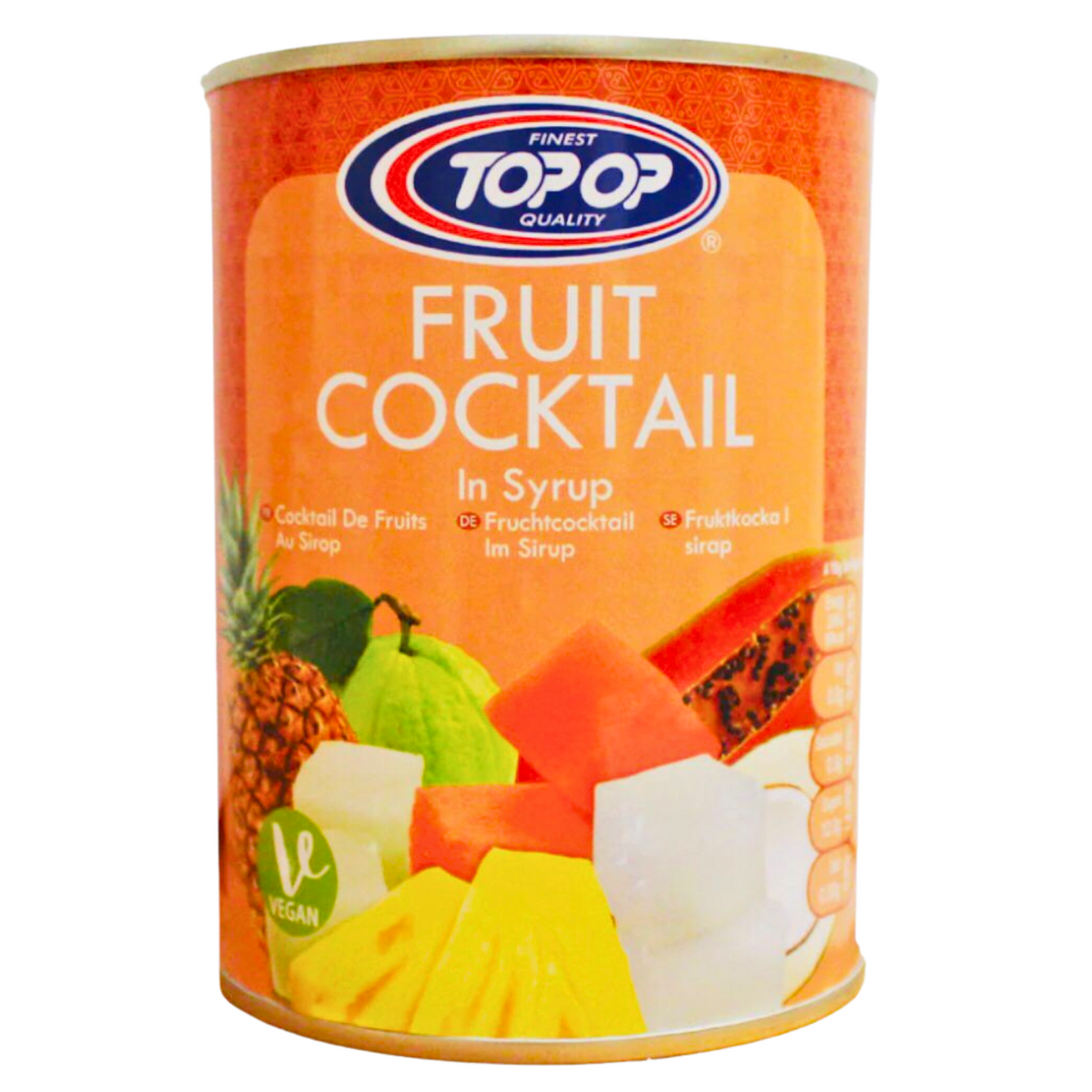 Top Op Canned Fruit Cocktail In Syrup