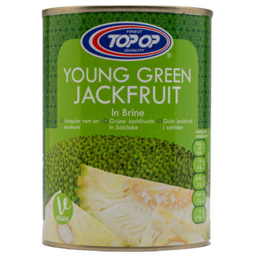 Top Op Canned Young Green Jackfruit Variety Foods UK