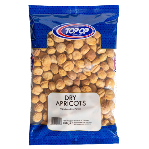 Top Op Dry Apricots 750g