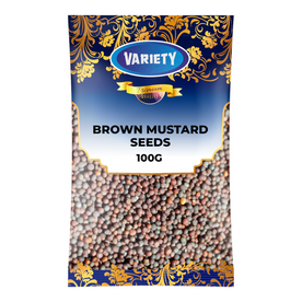 Variety Brown Mustard Seeds 100g