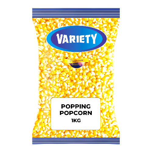 Variety Popping Popcorn 1Kg