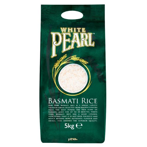 White Pearl Basmati Rice