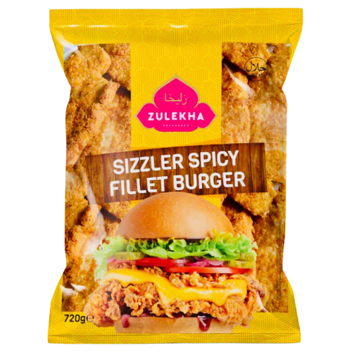 Zulekha Frozen Sizzler Spicy Fillet Burger