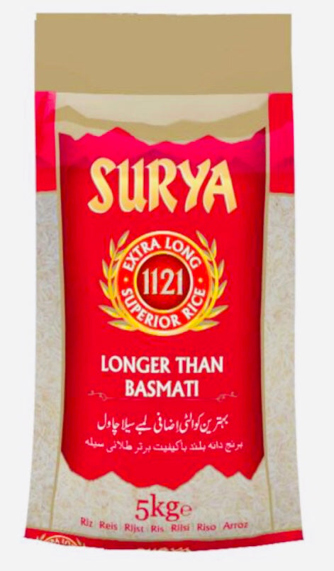 Surya Long Basmati Rice 5kg