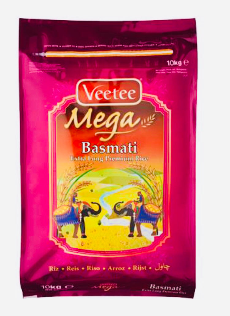 VeeTee Mega Extra Long Basmati Rice – Variety Foods UK