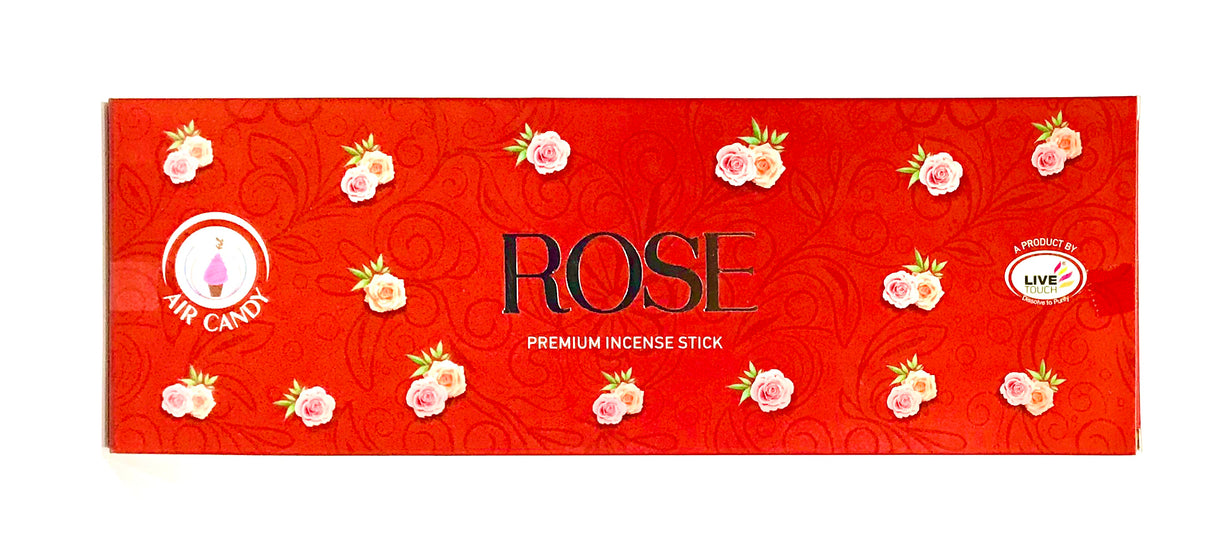 Live Touch Rose Premium Incense Sticks
