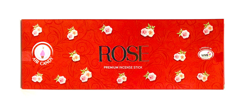 Live Touch Rose Premium Incense Sticks 90g