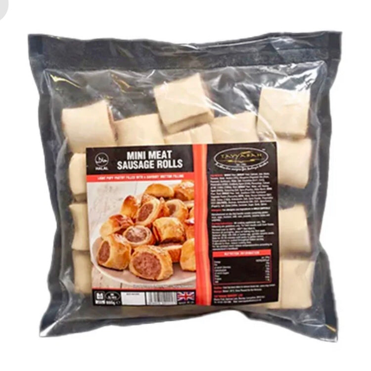 Tayyabah Mini Meat Sausage Roll 600g