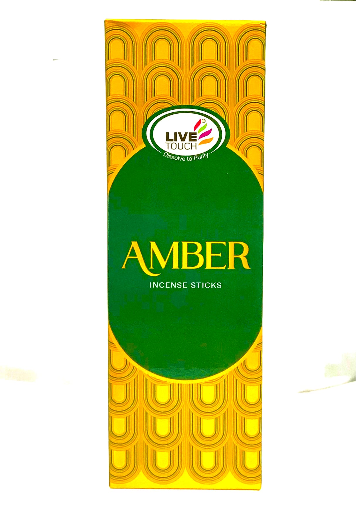 Live Touch Amber Incense Sticks