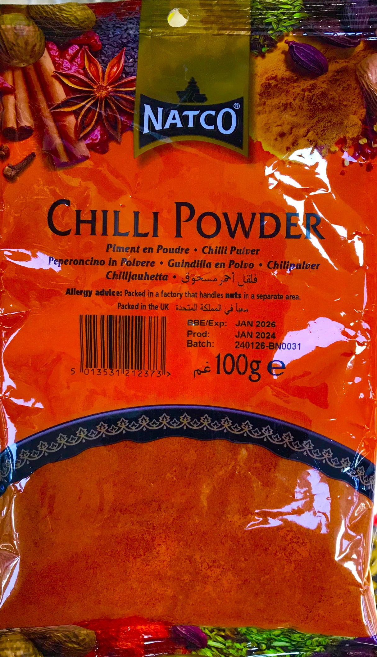 Natco Chilli Powder