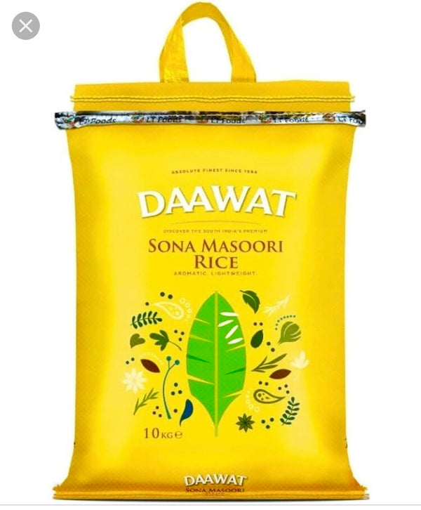 Daawat Sona Masoori Rice 10kg