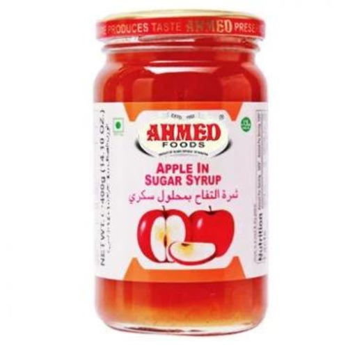 Ahmed Foods Apple In Sugar Syrup 400g