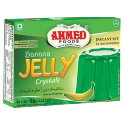 Ahmed Foods Banana Flavour Jelly 80g