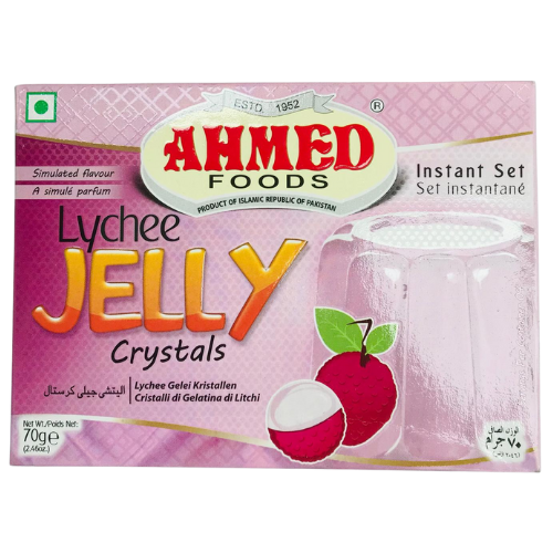 Ahmed Foods Lychee Flavour Jelly 70g